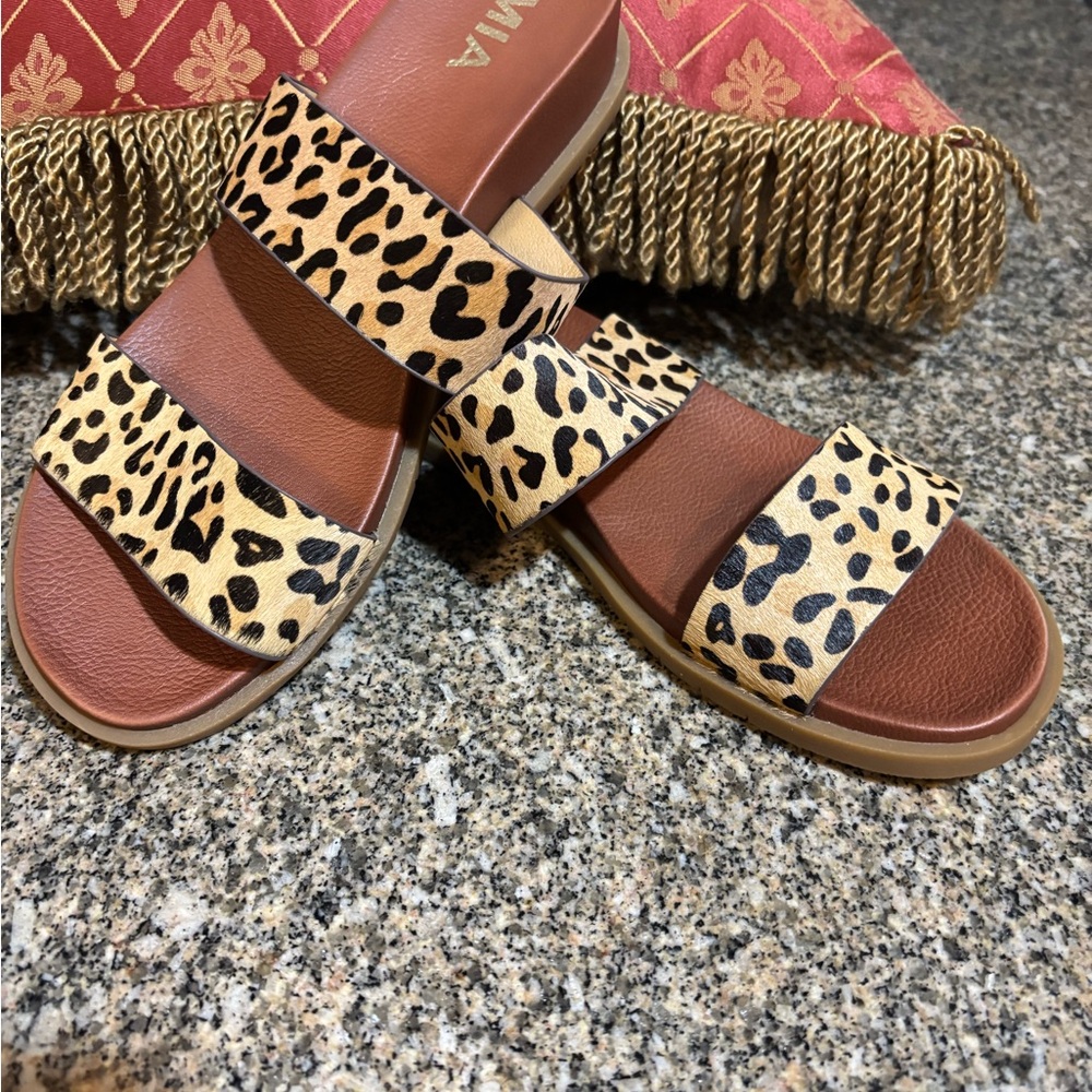 Leopard Print Women's Sandals